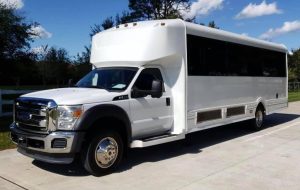 25 Passenger Party Bus with Restroom