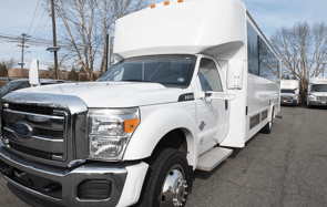 28 Passenger Party Bus with 2 Poles