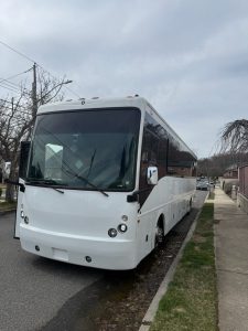 50 Passenger Party Bus with Restroom