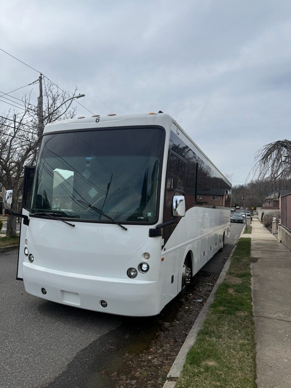 50 Passenger Party Bus with Restroom