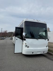 50 Passenger Party Bus with Restroom