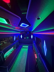 Sprinter van wraparound leather seating