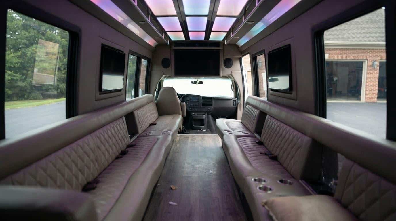 prom party bus rentals — J&A Party Bus Entertainment